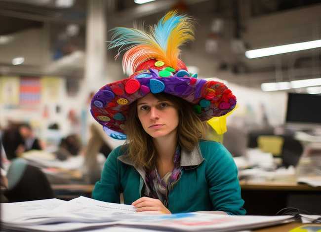 编辑部的故事图 编辑部的故事图片戴的帽子