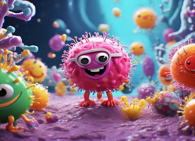 细菌故事绘本，细菌故事绘本图片