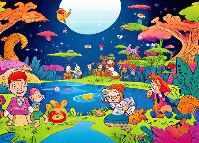 儿童故事大全文字图片，儿童经典故事图片大全