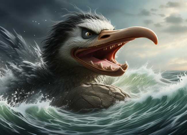 神话故事精卫填海连环画10幅图片；神话故事精卫填海连环画10幅图片大全