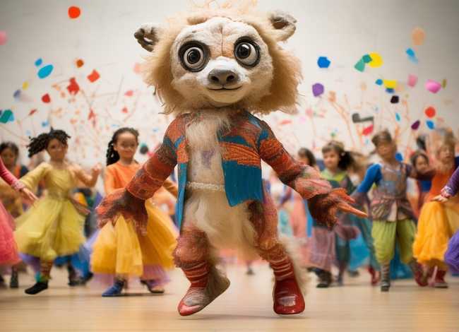 儿童豹子舞蹈视频完整版 豹子创意儿童画