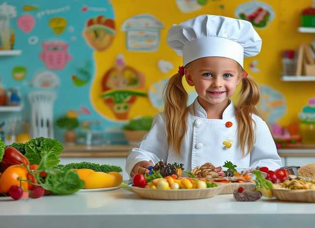 儿童彩绘健康食谱（健康儿童菜谱）