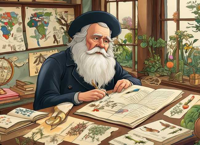 达尔文的故事绘本；达尔文的故事绘本图书笔记