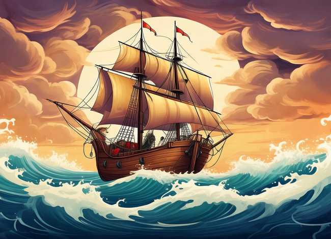 关于航海家的航海小故事；关于航海家的航海小故事10字