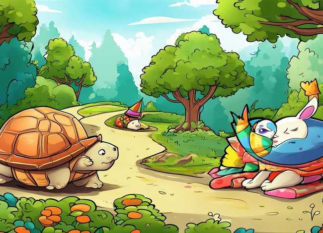 龟兔赛跑的幼儿故事;龟兔赛跑的幼儿故事图片 龟兔赛跑的幼儿故事;龟兔赛跑的幼儿故事图片
