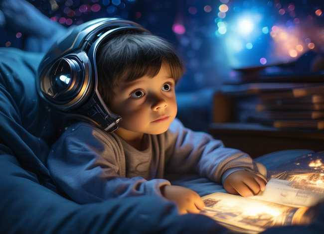 儿童睡前科幻故事6-12岁带拼音；睡前故事科幻10岁