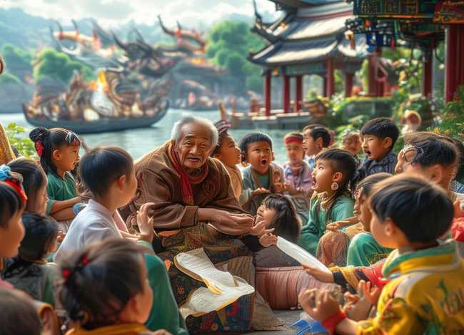 端午节儿童故事朗诵（关于端午节的朗诵故事）