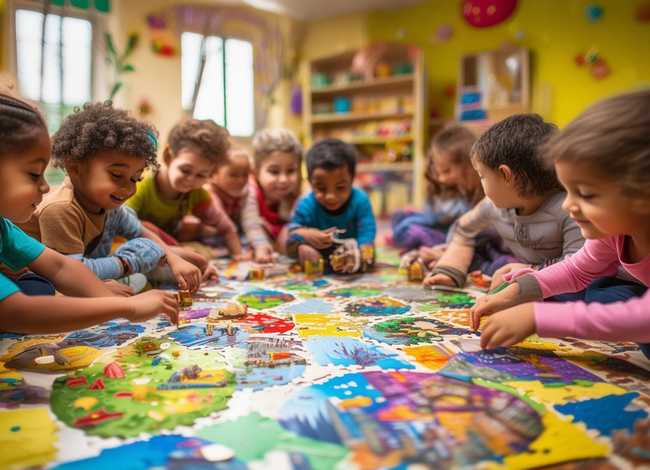 儿童拼图乐园、儿童拼图乐园怎么拼