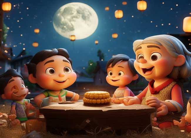 中秋节传说故事儿童版；中秋节的传说儿童版
