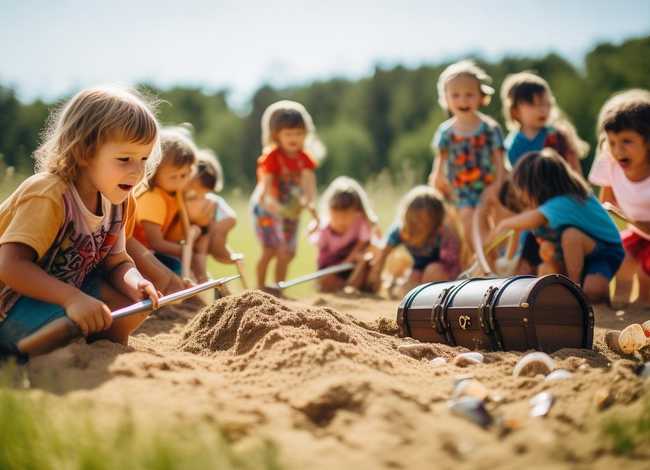 儿童故事3-6岁挖宝藏，关于挖宝藏的幼儿故事