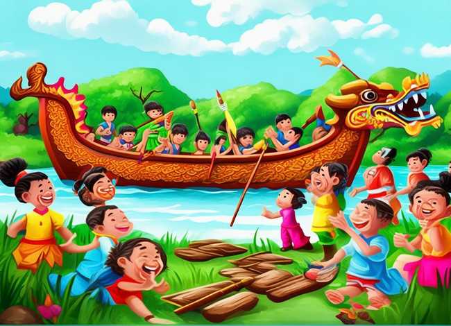 儿童端午节故事稿子，幼儿版端午节的故事