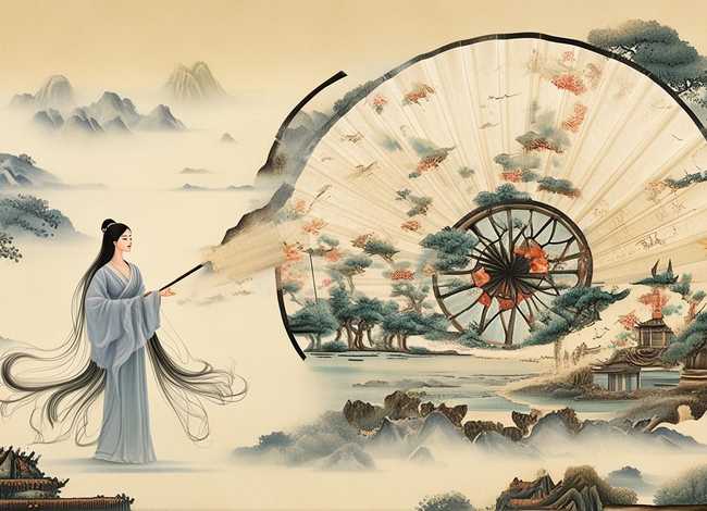 团扇绘画历史故事（团扇绘画历史故事大全）