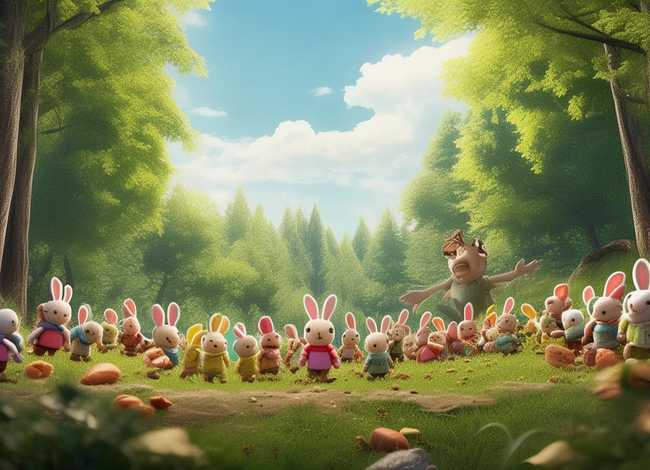 狼来了儿童故事完整版小兔子乖乖 - 少儿故事狼来了完整版