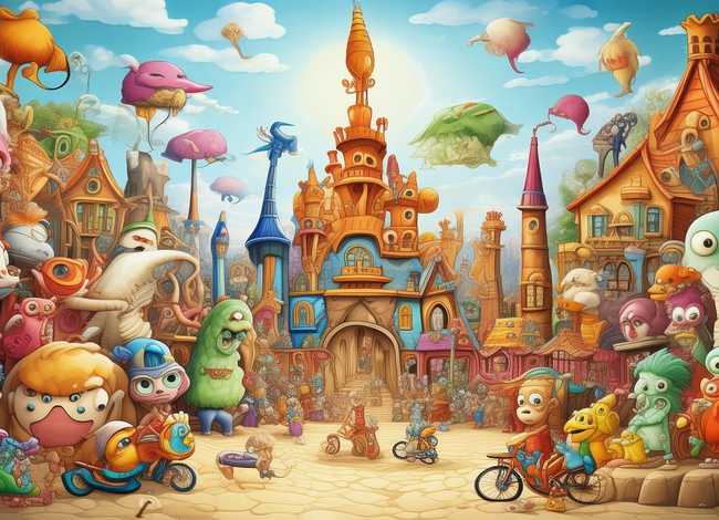 字很多的儿童故事，字比较多的故事