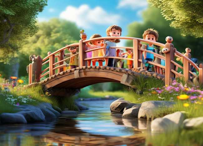 儿童桥图片 儿童桥图片和名称介绍