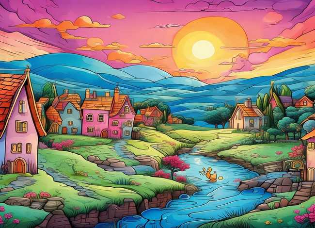 故事大全绘画 故事绘画图片大全6张简单又漂亮