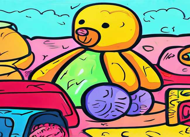 线描画玩具儿童画 线描画玩具儿童画图片