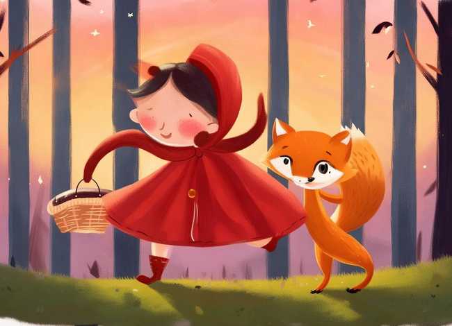 小红帽的幼儿故事 - 小红帽的幼儿故事视频