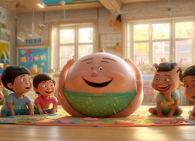 圆圆儿童故事（圆圆的故事 幼儿园阅读）