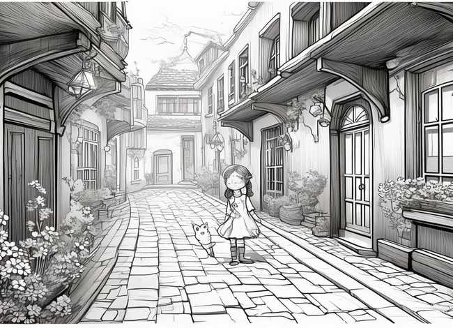 黑白故事绘本 黑白画绘本故事