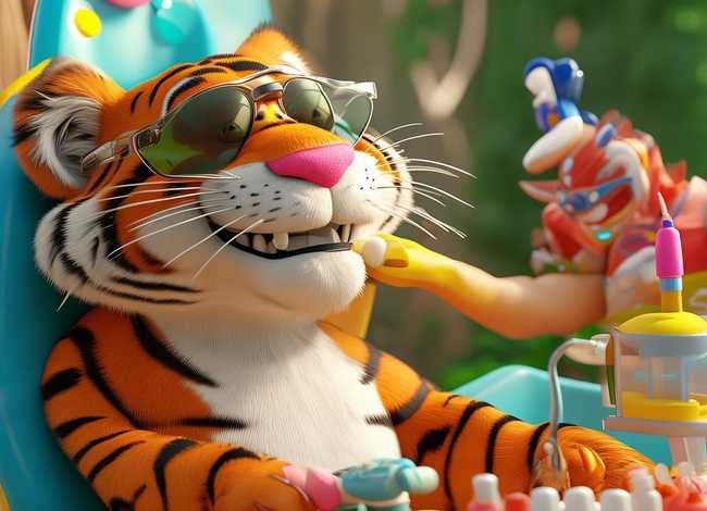 儿童故事视频老虎拔牙 幼儿故事老虎拔牙视频