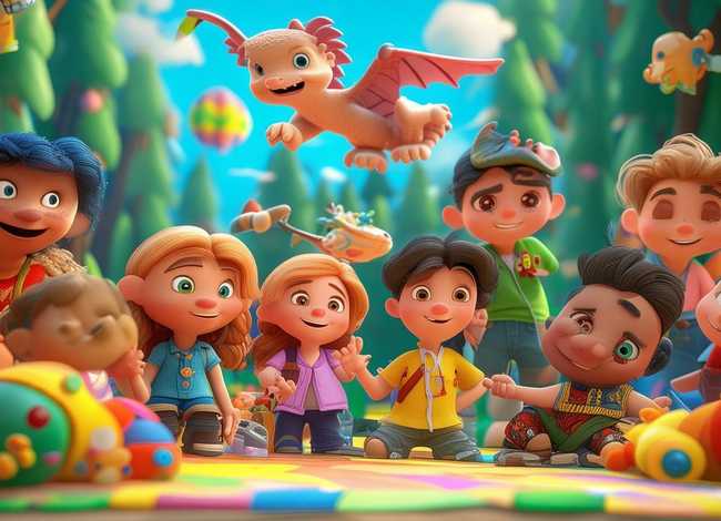 大班儿童故事动画、大班的幼儿故事