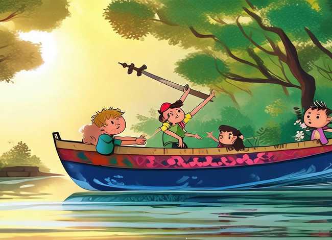 刻舟求剑的故事儿童版 - 刻舟求剑的故事视频大全