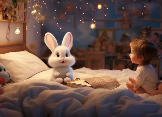 小白兔儿童故事睡前完整故事 小白兔睡前故事幼儿故事大全