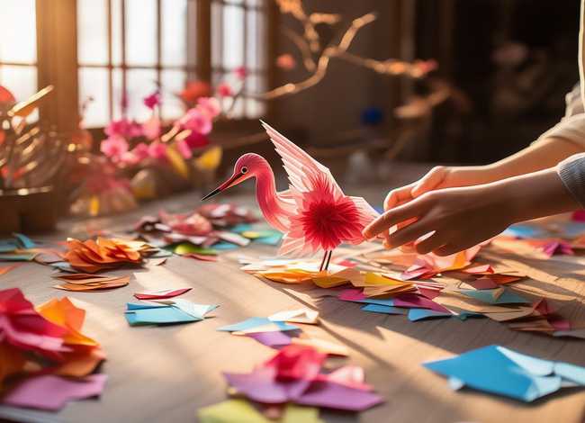 折纸手工故事，手工折纸故事画