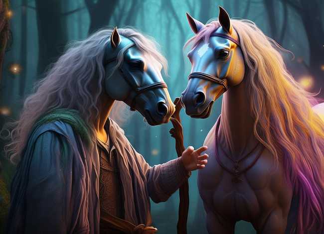 魔法师的马的故事 - 魔法师的马的故事简介