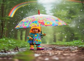 伞幼儿故事，雨伞幼儿故事