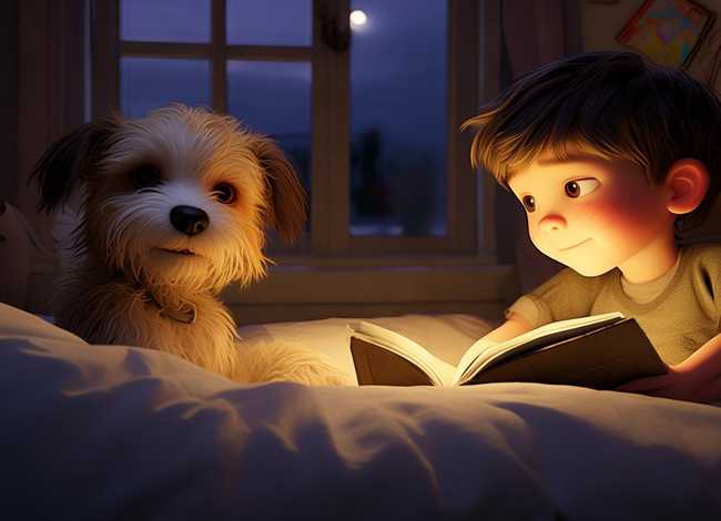 儿童睡前故事流浪狗（流浪狗和小男孩的故事）