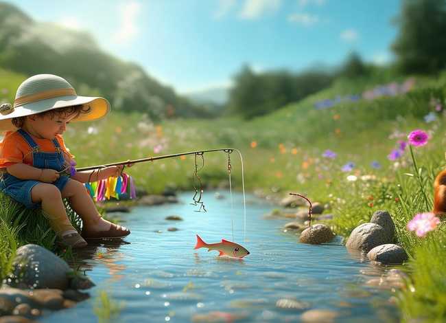 儿歌钓鱼的故事；儿歌钓鱼的故事视频