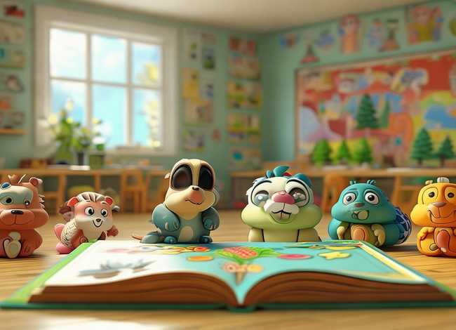 动物故事简笔画幼儿园 - 幼儿园动物故事主题创编简笔画