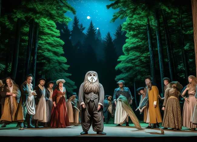 森林的故事情景剧 - 森林的故事情景剧剧本