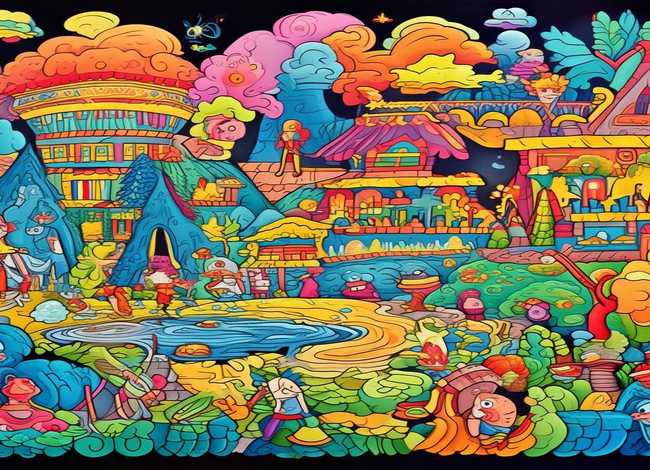 儿童故事插画连环画，少儿故事连环画