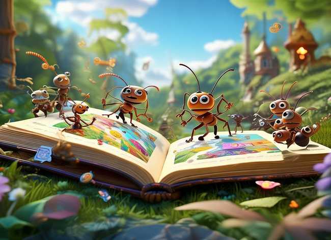 儿童故事小蚂蚁的故事大班、幼儿小蚂蚁的故事