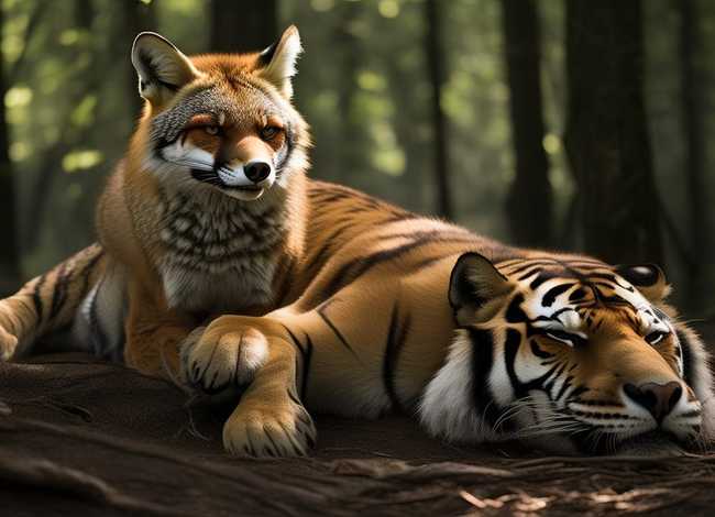 狐假虎威的小故事（狐假虎威的小故事30字）