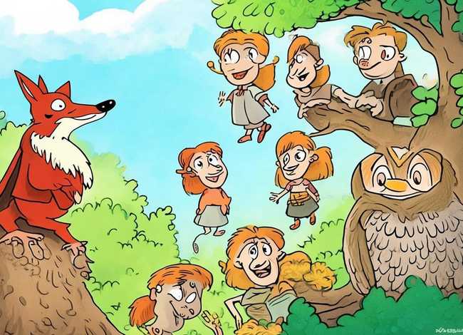儿童寓言故事绘本图片，儿童寓言典故