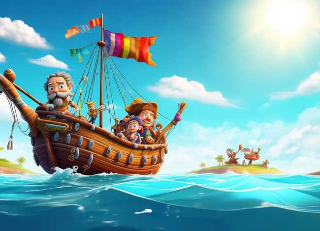 儿童故事海盗船长、海盗船长小故事
