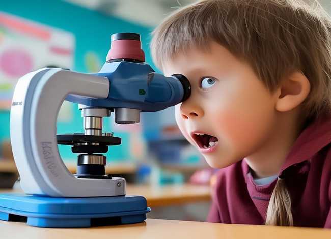 小学生光学显微镜的科普认识、小学生光学显微镜的科普认识教案