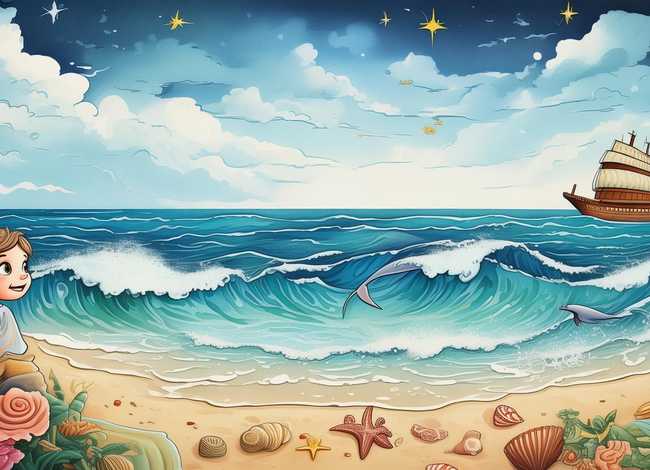关于大海的儿童故事、关于大海的故事书