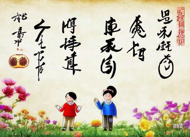 儿童对联大全经典；儿童对联大全经典七字