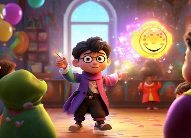 儿童故事魔法师的故事；幼儿园魔法师的故事