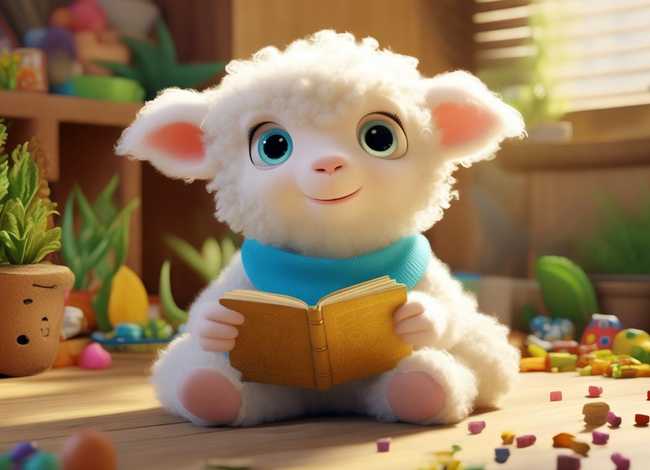 儿童绘本故事小羊雪莉 - 小羊雪梨绘本故事