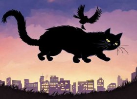 黑猫警长故事儿童睡前故事、黑猫警长睡前故事文字版黑猫警长的故事,空中擒