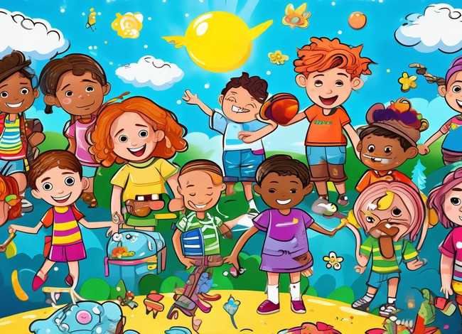 小学生儿童故事画报、小学生故事海报