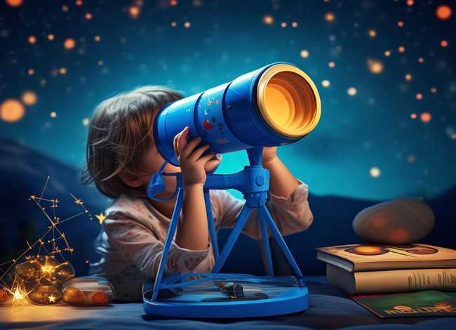 天文望远镜儿童入门；天文望远镜儿童入门教程