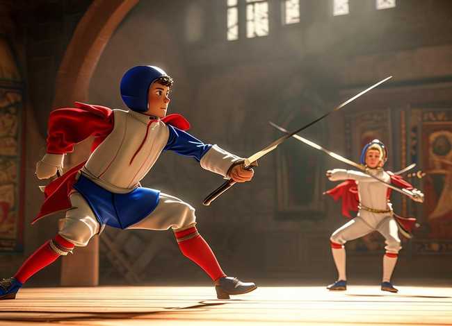 关于击剑的动画片（关于击剑的动画片有哪些）