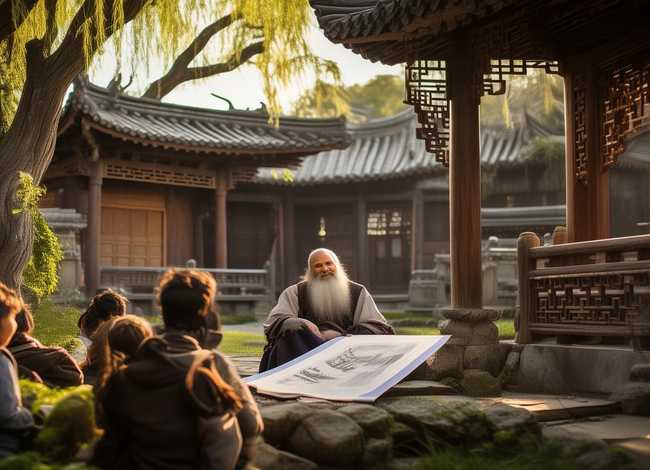 中国古代寓言故事绘画图片，中国古代寓言故事绘画图片大全